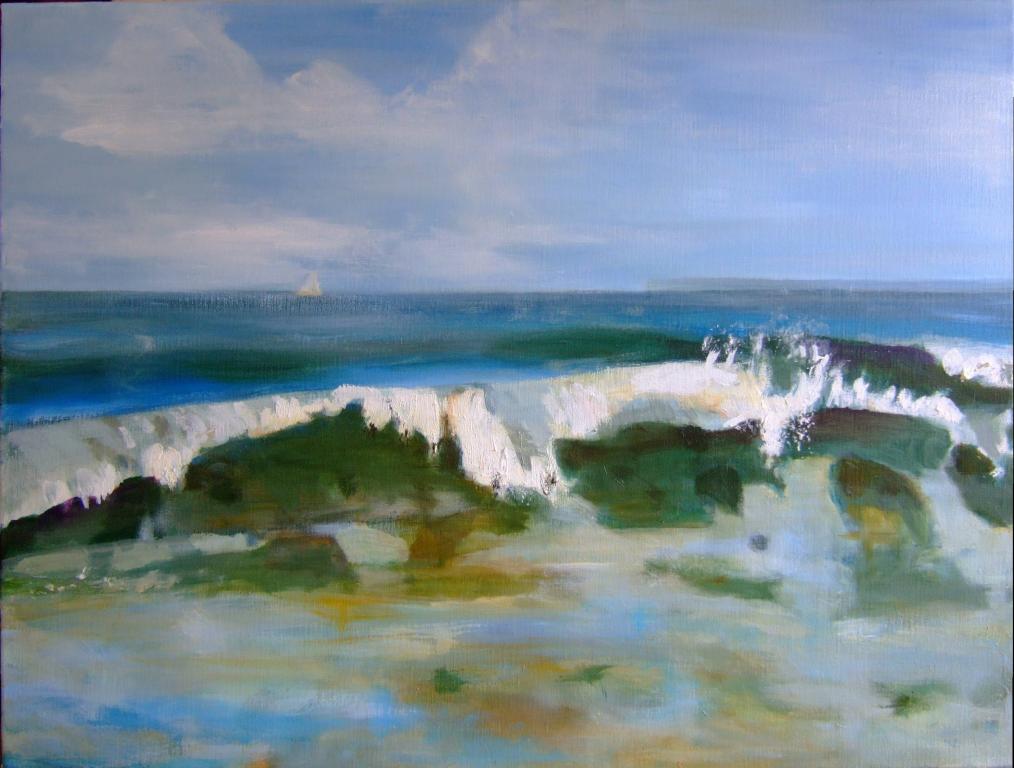 La Vague 81X60 cm